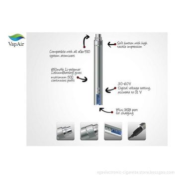 3.0v - 6.0v Variable Voltage Ego V E-cigarette For Healthy Smoker